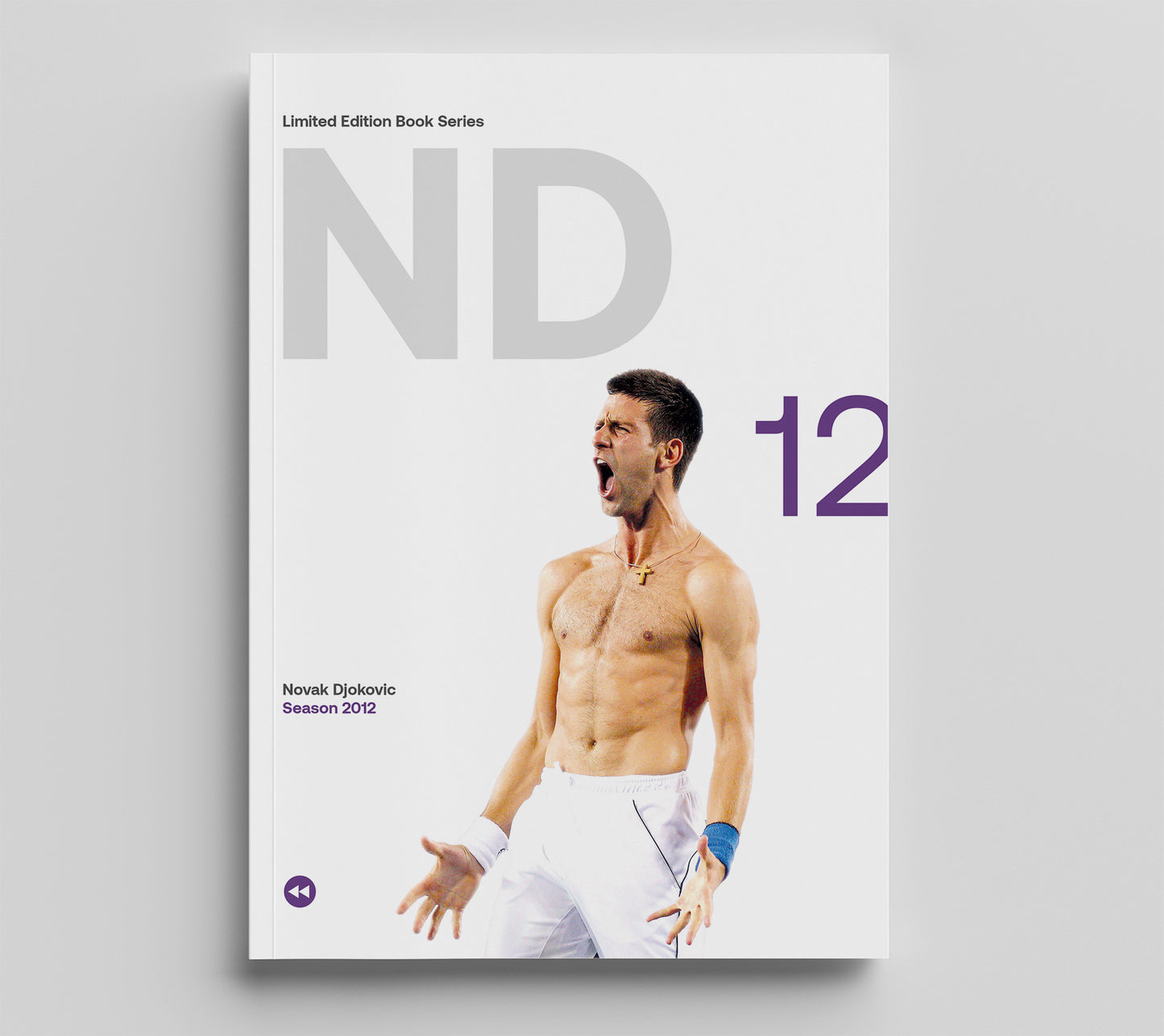 Novak Djokovic 2012 Season Single Book